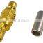 Hot Products RF Coaxial Cable Coaxial MCX Plug MMCX RG316 F Male Connector Industrial 1000M Min JY1001-4D Brass/plastic CN;JIA