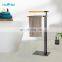 Bathroom Towel Rack With Bamboo Bathroom Storage Matt Black
