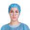 Strip Nurse Cap Disposable Surgical Caps Round Mop Shower Non woven Hat Medical Bouffant Head Clip Head Cover Hair Net