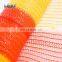 100% Virgin HDPE Material Orange And Yellow Safety Barrier Fence Nets