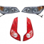 Large Stock bus parts accessories klq6812 klq6119 higer bus headlights spare parts higer bus parts
