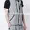 OEM man sport sleeveless hoodies zip up workout hoodies
