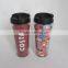 Plastic Insulated Costa Coffee Mug With Paper Insert