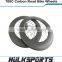 OEM 700C clincher R13 hub bike wheel 23mm width carbon fiber bike wheels 88mm depth carbon road bike wheelset