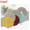 4-Inch Flexible Polishing Pads 3-Step Process for Stone Finishing
