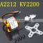 XXD A2212 brushless motor/ four Axis(KV930 / KV1000 / KV1400 / KV2200)