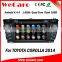Wecaro WC-TC7019 Android 4.4.4 car stereo 2 din for toyota corolla audio system tv tuner 2014 2015