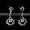 Fashion Elegant Crystal Shaped Necklace Earring Jewelry Set