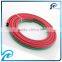 Braided synthetic polyester thread reinforced oxygen acetylene twin hose for gas soldering