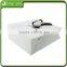 Logo Printed flat handle paper bag for shop wholesale