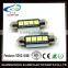 Dome Light Lamp Bulb Festoon 4 SMD 5050 canbus car reading light