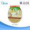 Chaozhou practical colorful sanitary PVC soft close wc toilet seat