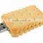 biscuit shaped usb memory sticks with gift package