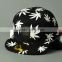 2016 Newest Coconut Tree Embroidery Kids Flat Brim Snapback Caps and Hats