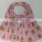 New Design Little Bear Printed Cotton Lady Fashion Scarf