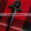Celtic Design Kilt Pin In Black Finished Made Of Brass Material