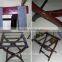 Hotel Vintage Suitcase Rack Stand