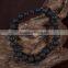Wholesale 8mm Natural lava beads bracelet Lava rock beads jewelry                        
                                                Quality Choice