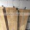 brushed American white oak stair covers