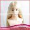 2015 Top Quality 20"Dummy Head Dolls head Manikins Head With Natural Blonde Hair