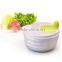 PP+EVA 24.5*26.5*19.5 Kitchenwares vegetable dehydration basket/food dehydrator/salad spinner
