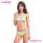 High Waist Bikini White Scale Beachwear
