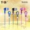 High quality oem earphones, uper bass earphones earbud