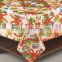 Christmas plastic tablecloth PVC with flannel backing