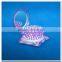 Lovely star shaped pocket makeup mirror with hair brush
