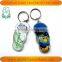 safty hat keychain with logo insert custom design acrylic plastic keychain blank logo keychain