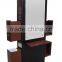 2015 Faddish Polywood salon station/high quality mirror station for salon