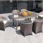 guangdong furniture rattan dining table sets with 6 chairs