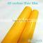 Wholesale shiny yellow glossy 4d car wrap vinyl carbon fiber sheet price