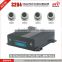 4CH full D1 WIFI 3G Car DVR with GPS tracker CMS free software