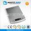 5kg/1g brushed stainless steel platform electronic digital kitchen scale