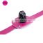 New arival sex toy PU strap solid ball mouth gags MG035