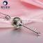 wedding jewelry 8--9mm best gift black tahitian pearl pendant