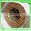 Home furniture round willow/wicker mirror