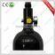 0.74L 48Ci Aluminum Cylinder HPA Paintball Tank With 3000 Psi Regulator