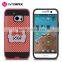 Free samples phone case durable printing hair line PC hybrid combo case for HTC M10                        
                                                                                Supplier's Choice