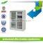 Half height lockable display cupboard with glass sliding door