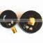 hot sale highly quality black steel case bourdon tube pressure gauge