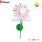 Modern pink Green flower Kids Wall Lamp