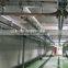 carcass chilling room during installation in sheep slaughterhouse