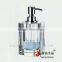 2016 crystal new design empty glass hand wahing liquid bottle