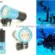 Hi-max V11 diving video light 2400lm u2led white & red lighting underwater diving