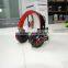 Hot sales wireless sd card bluetooth headset stereo with mp3 fm radio player for laptop