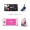 2016 custom logo printed 3m sticker silicone cell phone credit card holder