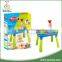 Summer outdoor beach toy set removable beach table toy for kids