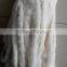 China Wholesale Dye Mink Fur Strip / Fur Collar / Real White Mink Fur Trimming